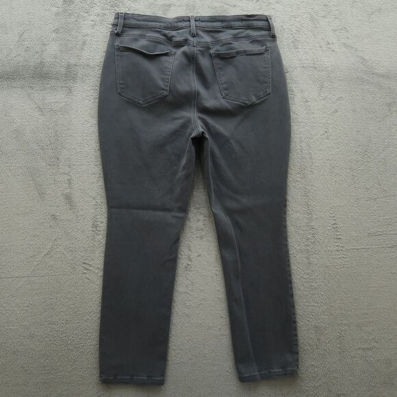 Not Your Daughters Jeans NYDJ Women's 14P Gray Mid-Rise Legging 25.5" Inseam - Picture 9 of 15
